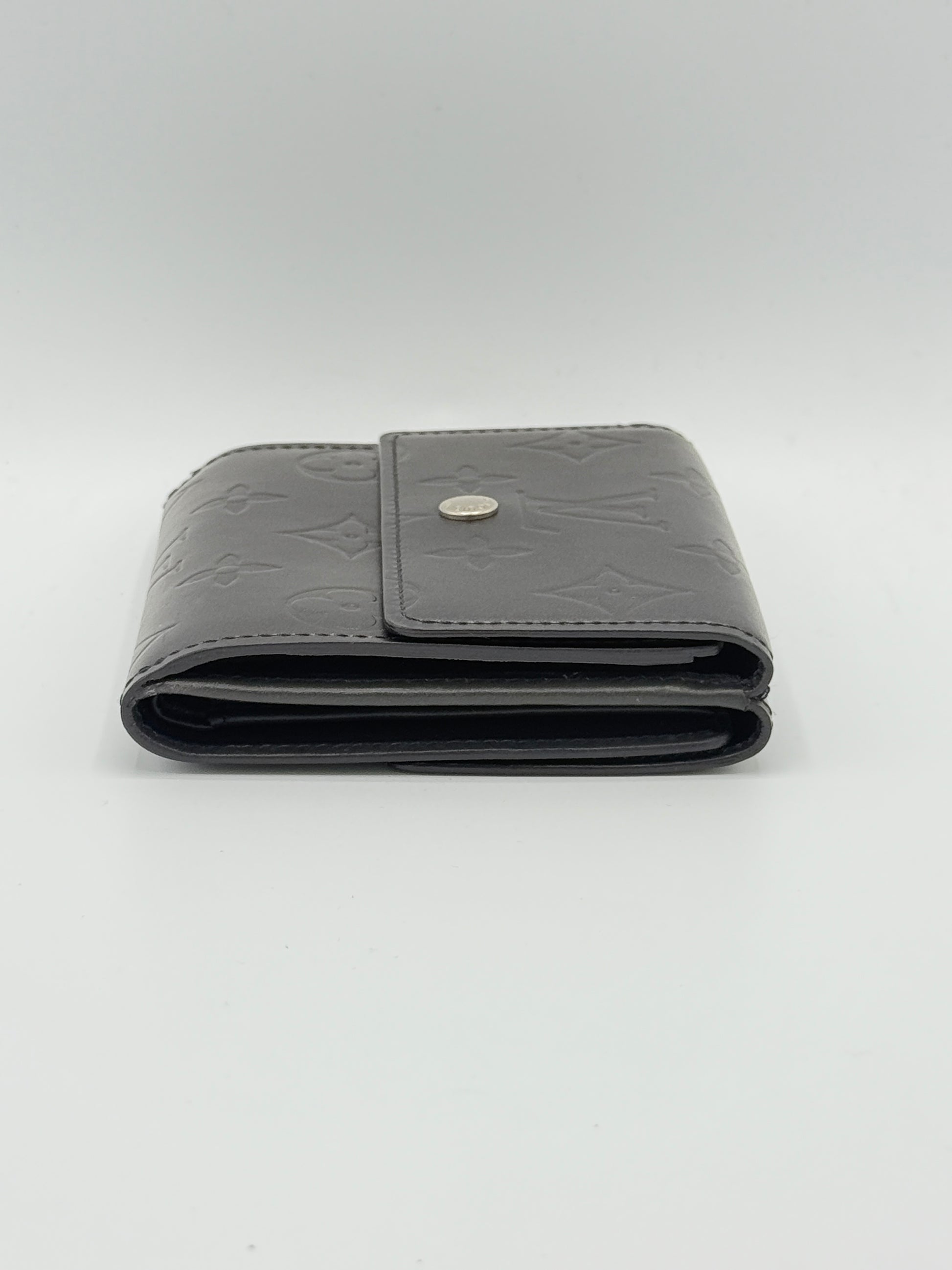 Mat Elise Wallet Monogram Vernis
