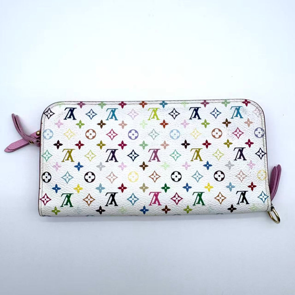 Monogram Multicolor Insolite Wallet White Litchi