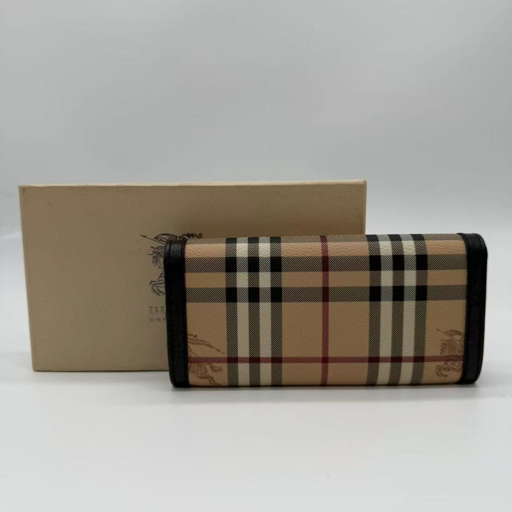 Burberry haycheck wallet Twins W21462