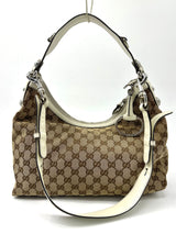 Gucci Britt Cloth Handbag