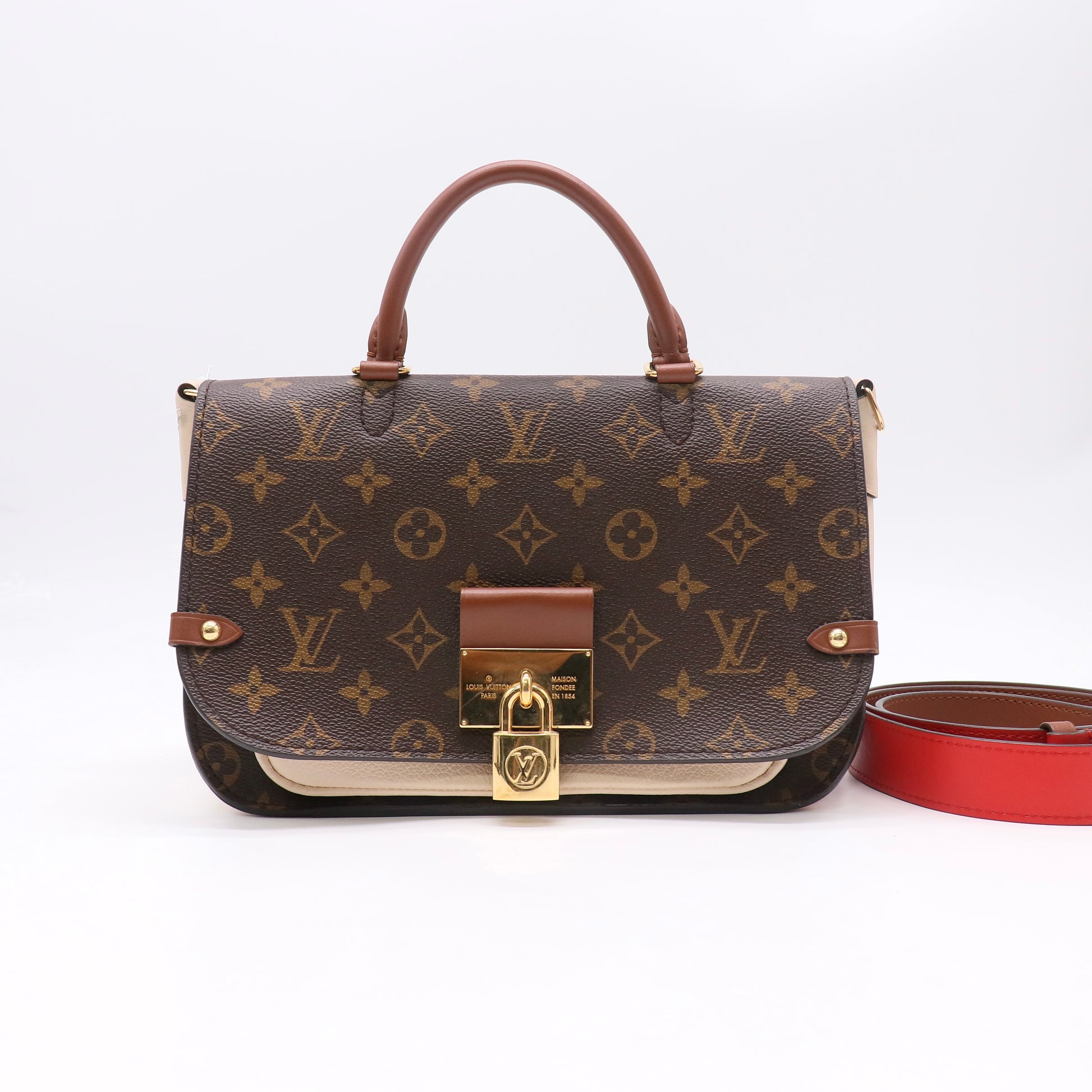 Louis Vuitton Monogram Vaugirard Creme twins LDZ736