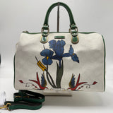 Joy Boston Bag Limited Edition GG Floral Canvas Medium Twins