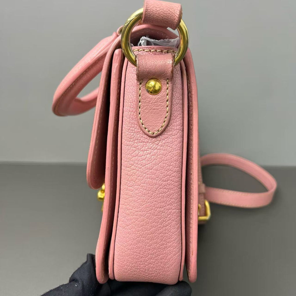 Miu Miu Madras Top Handle Crossbody Bag LDZ0067