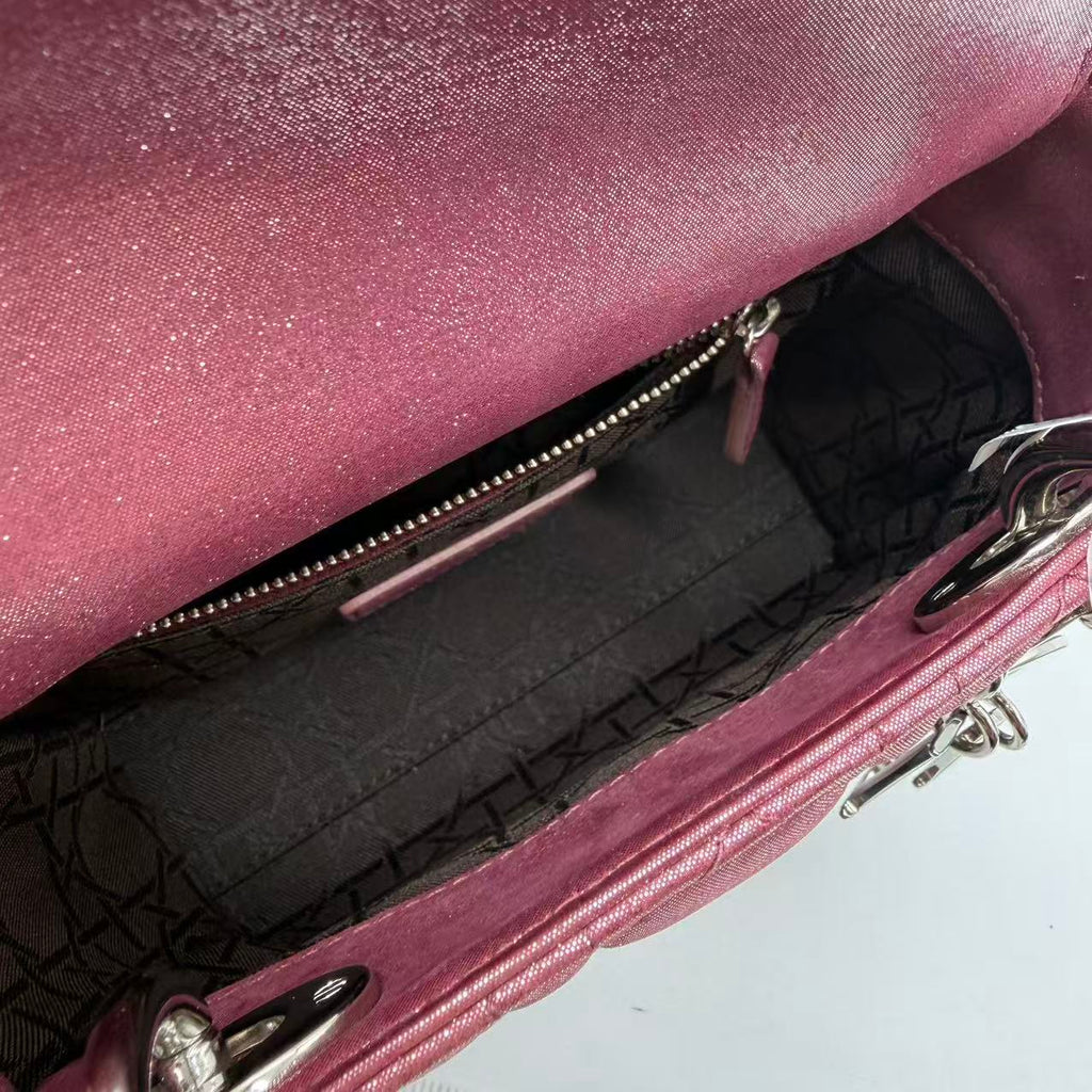 Mini Lady Dior Cannage Lambskin Shoulder Bag Twins LDJ3617