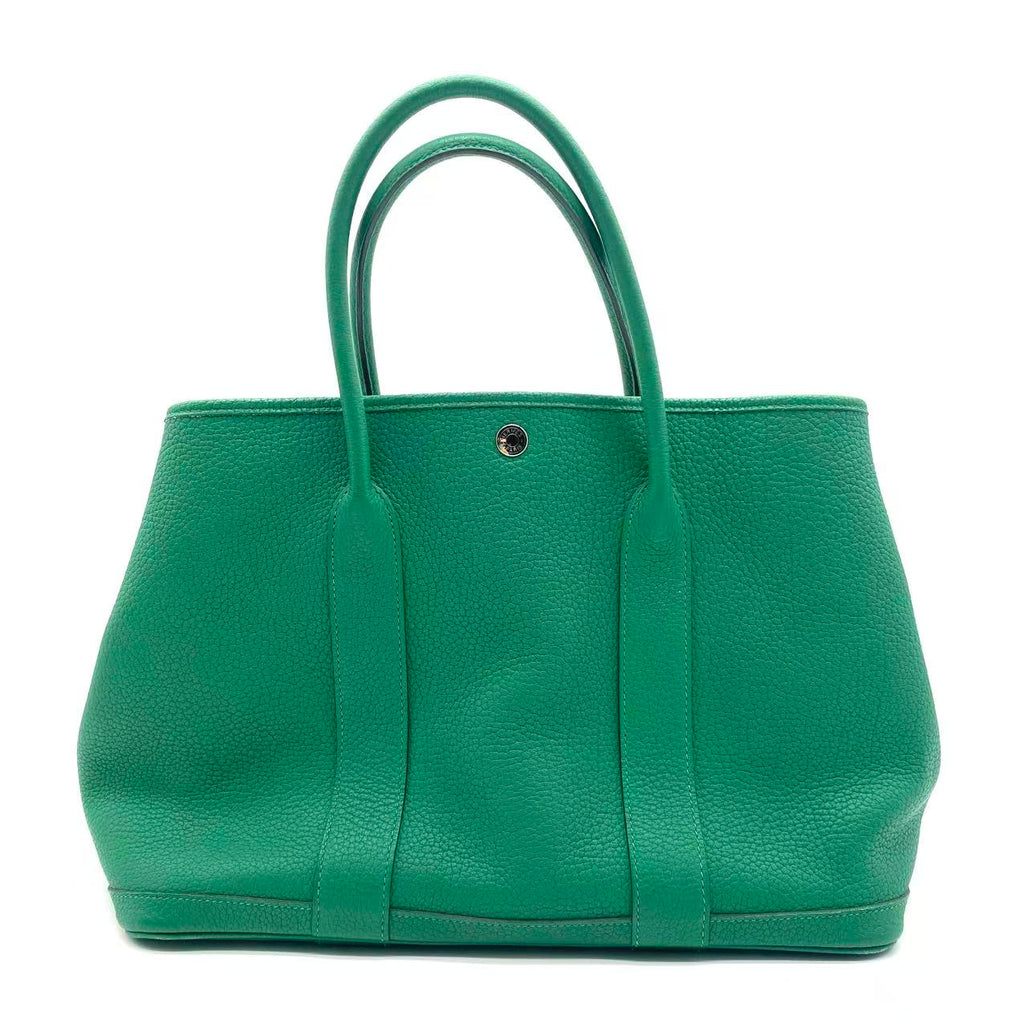 36 Garden Party Tote Leather