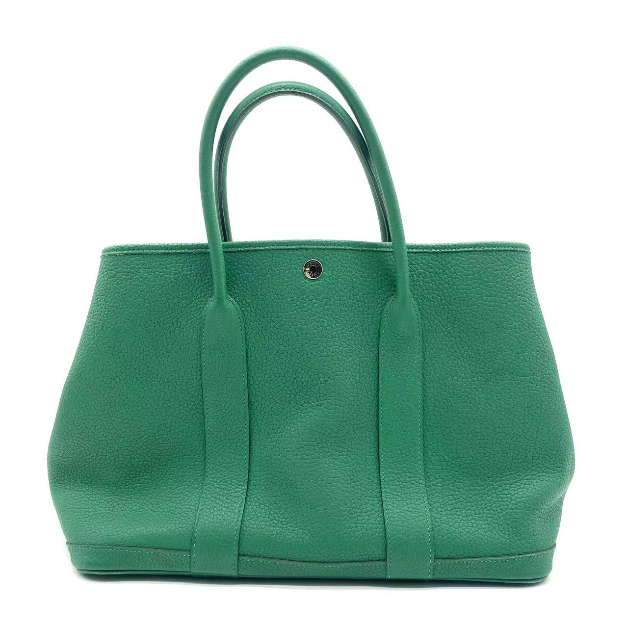 36 Garden Party Tote Leather