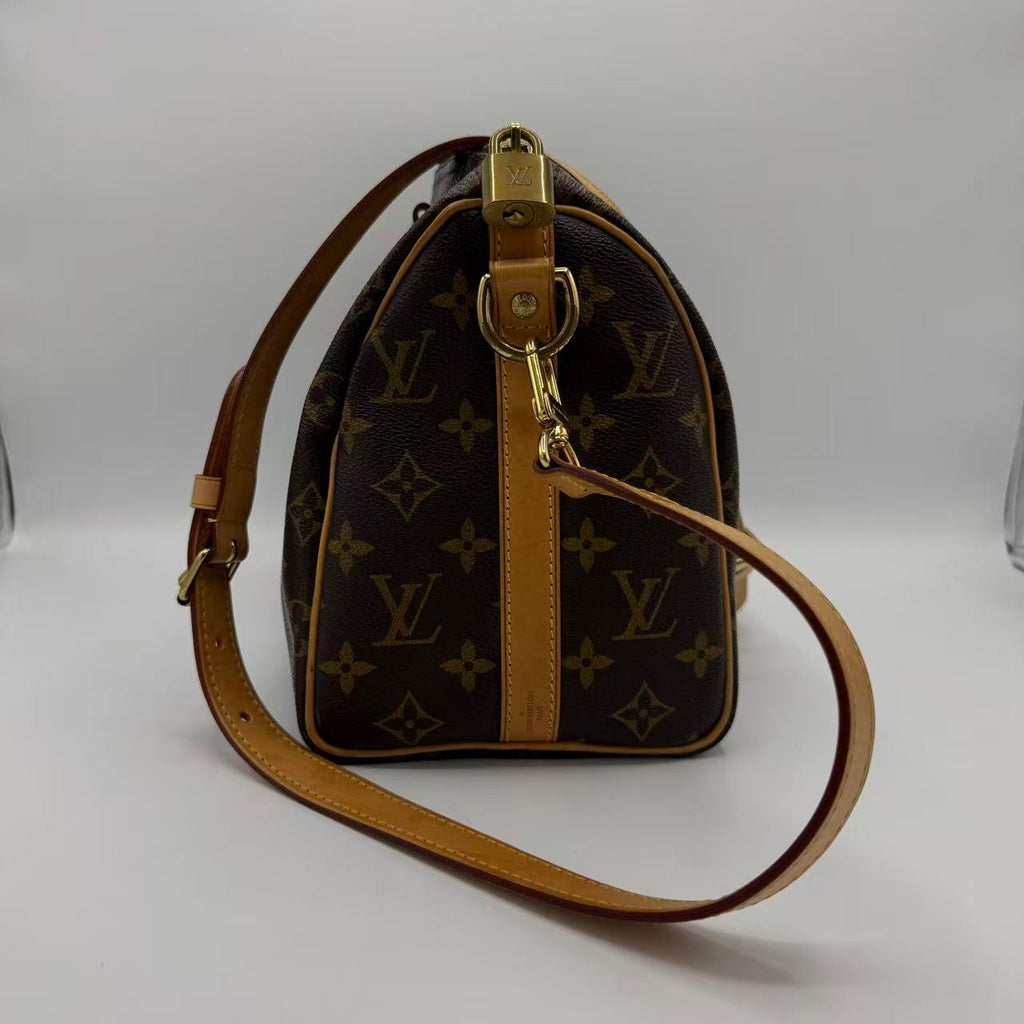 Speedy Bandouliere Bag Monogram Canvas 25