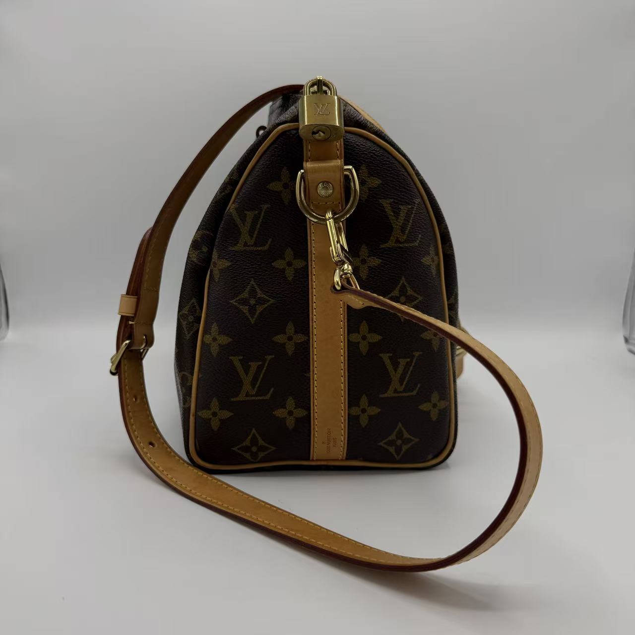Speedy Bandouliere Bag Monogram Canvas 25