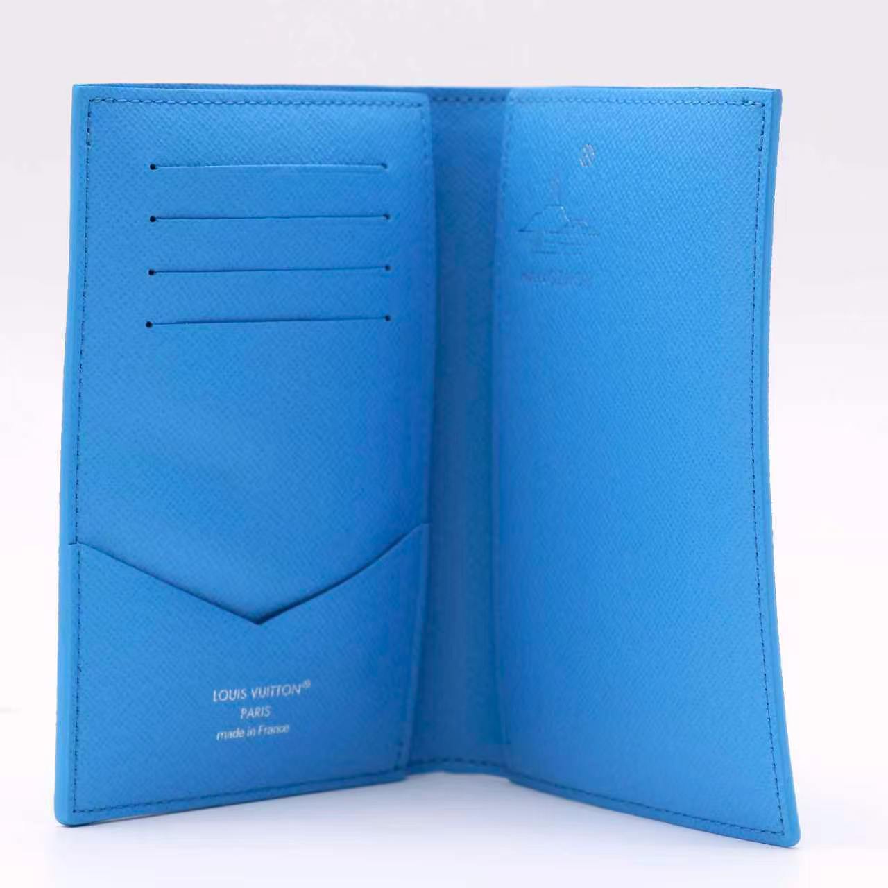 Louis Vuitton monogram Small leather goods Sports Pocket Organizer Pool Blue twins LDJ5732