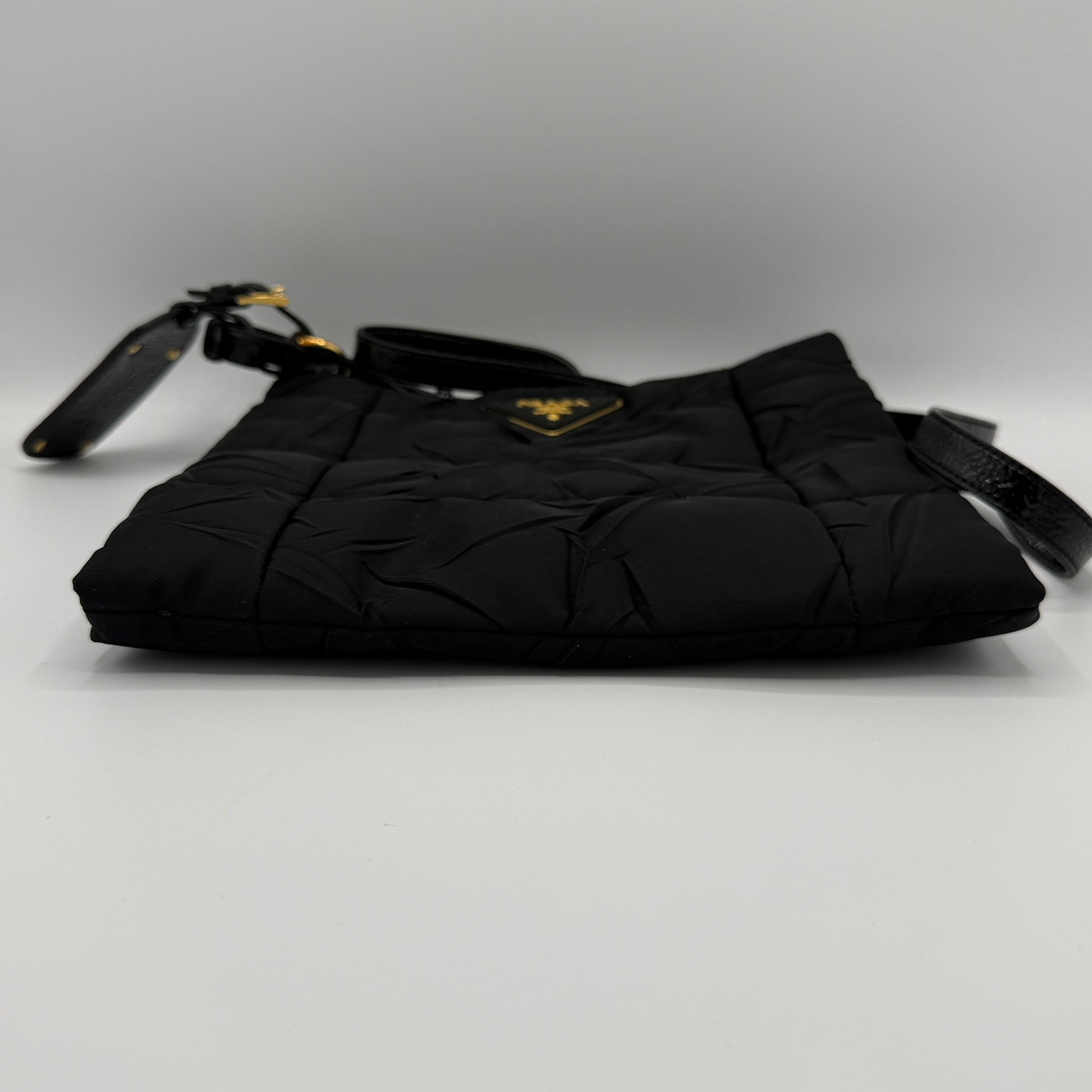 Naplak-Trimmed Tessuto Crossbody