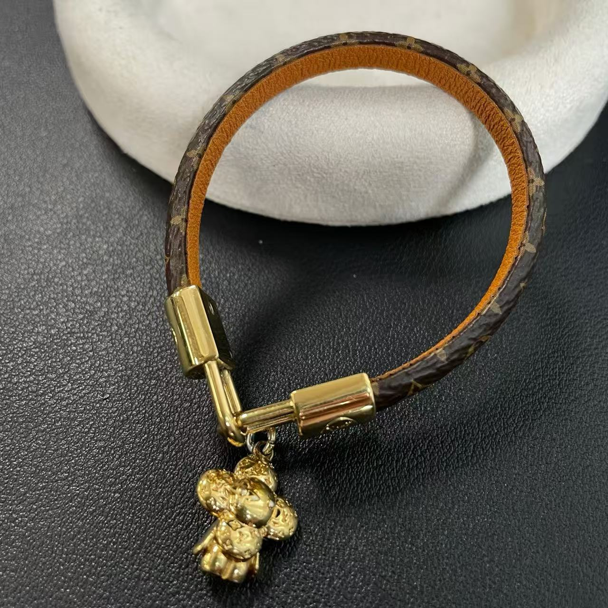 Vivienne Bracelet Monogram Canvas with Metal Twins LDZ1585