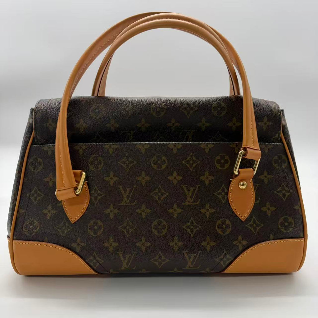 Beverly Handbag Monogram Canvas GM