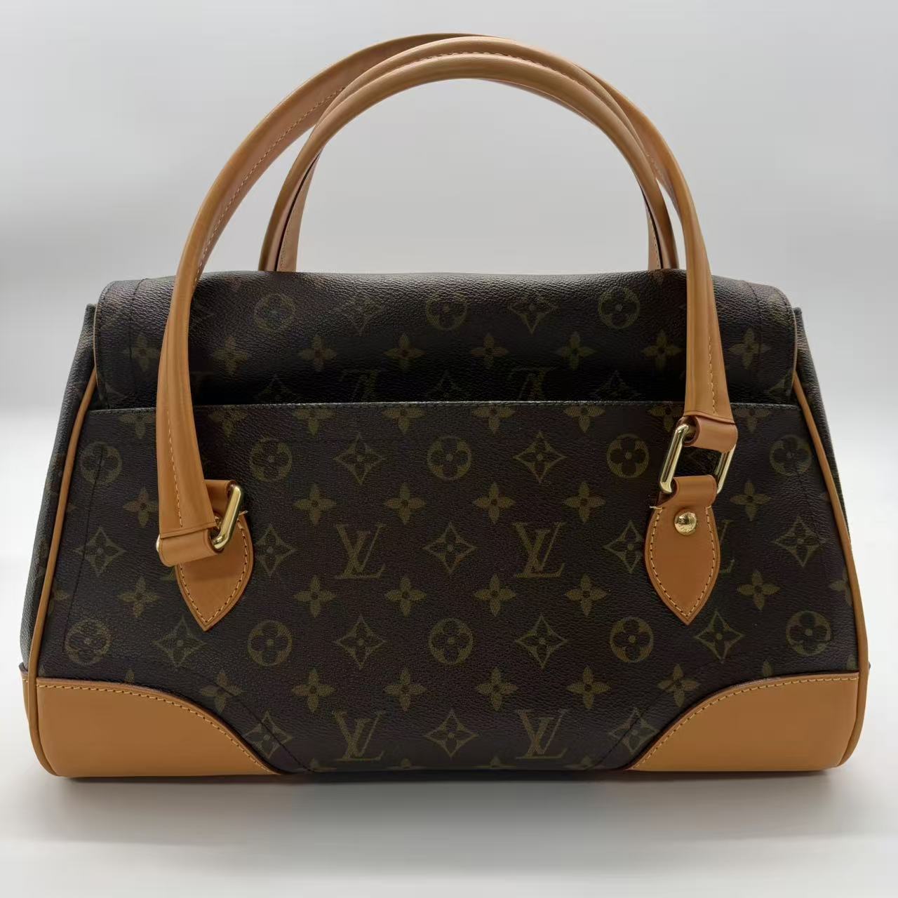 Beverly Handbag Monogram Canvas GM