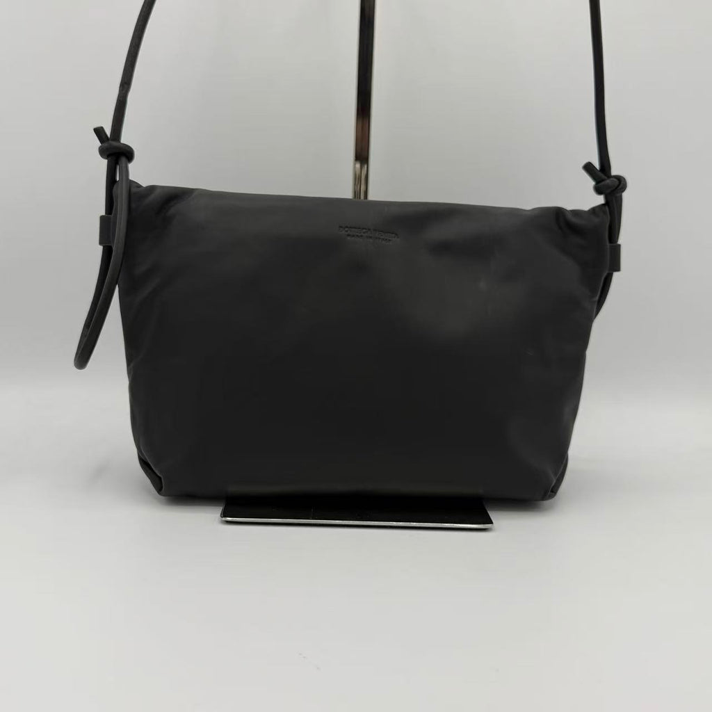 Leather Small Messenger Crossbody Bag