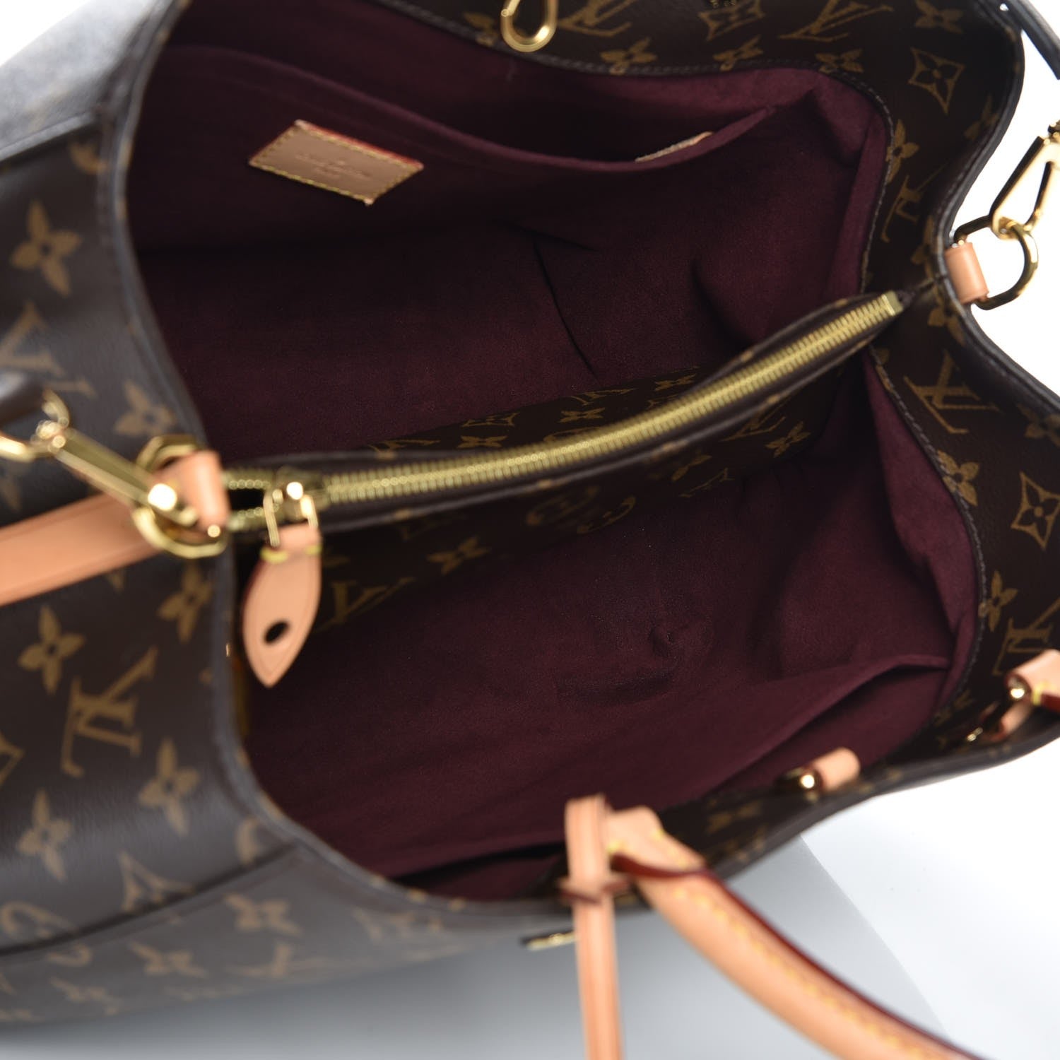 Montaigne Handbag Monogram Canvas GM twins