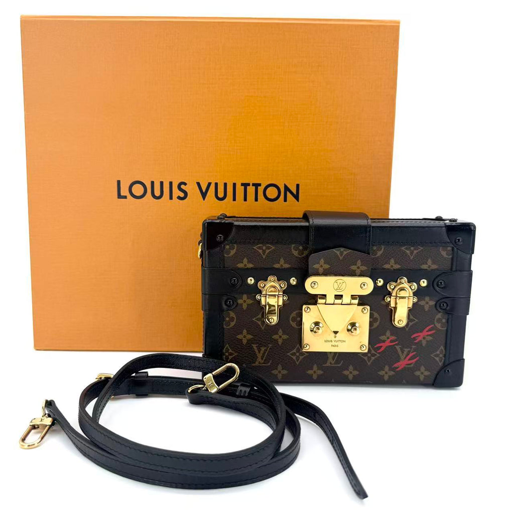Petite Malle Monogram Black/Brown