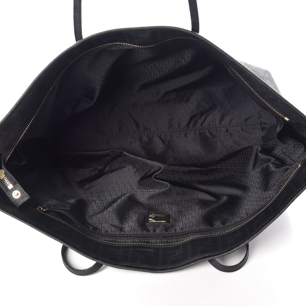 Roll Tote Zucca Coated Canvas Medium Twins