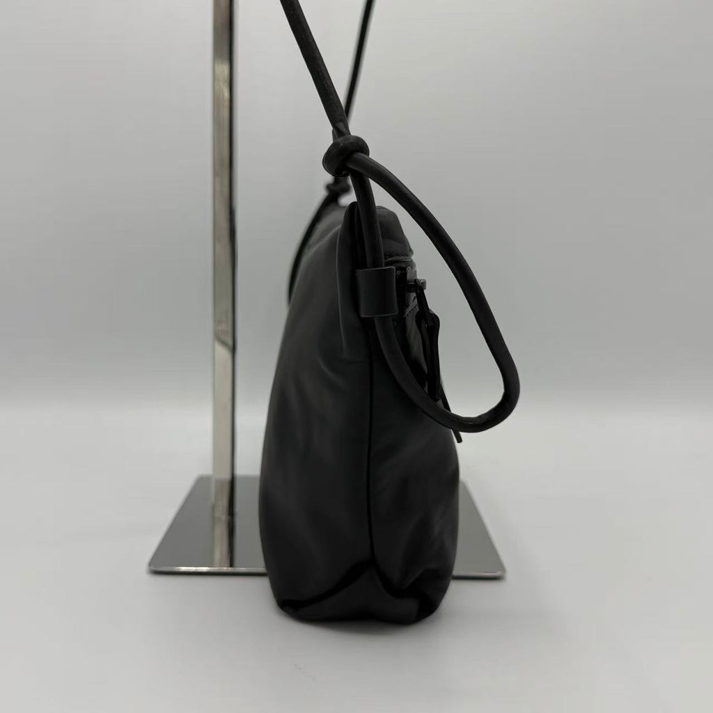 Leather Small Messenger Crossbody Bag