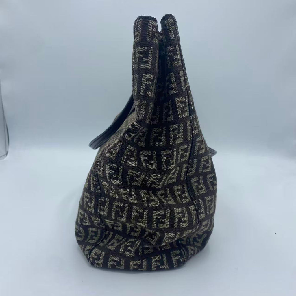 /Brown Zucchino Canvas Tote Bag