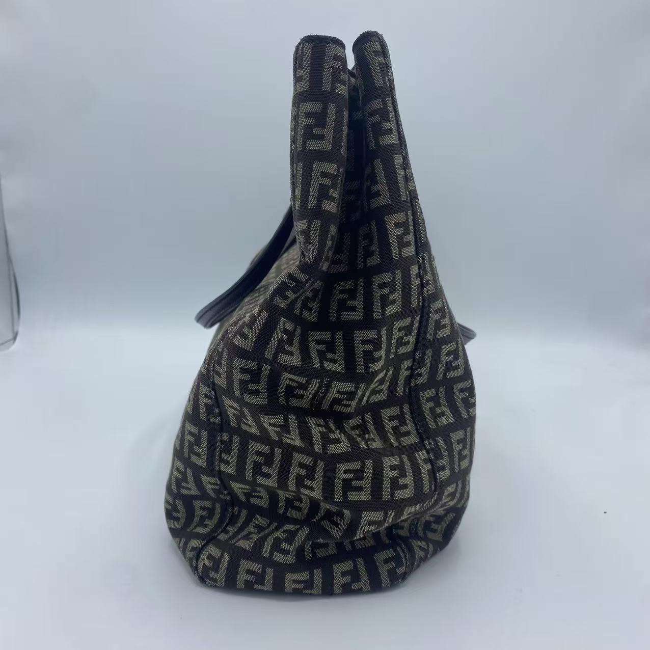 /Brown Zucchino Canvas Tote Bag