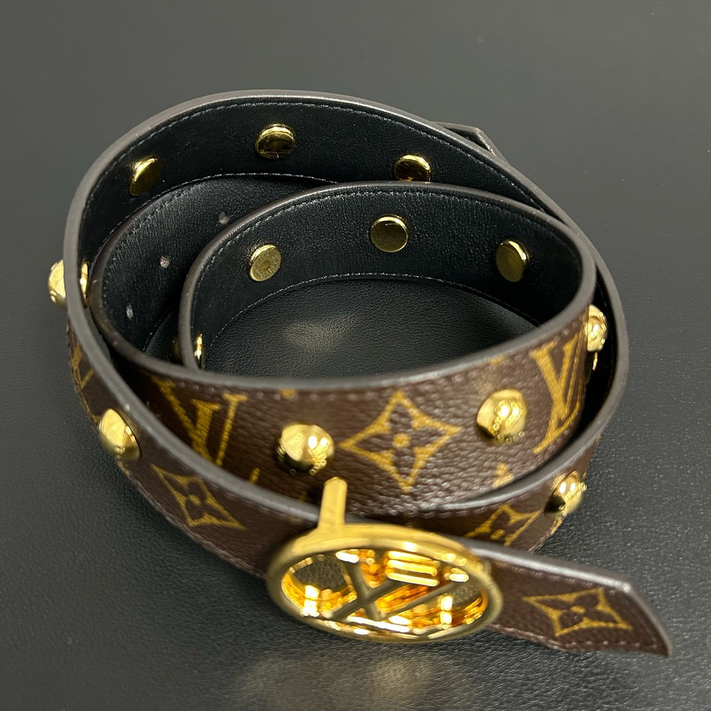 LV Circle Reversible Belt Monogram Canvas and Leather MediumTwins LDJ4335