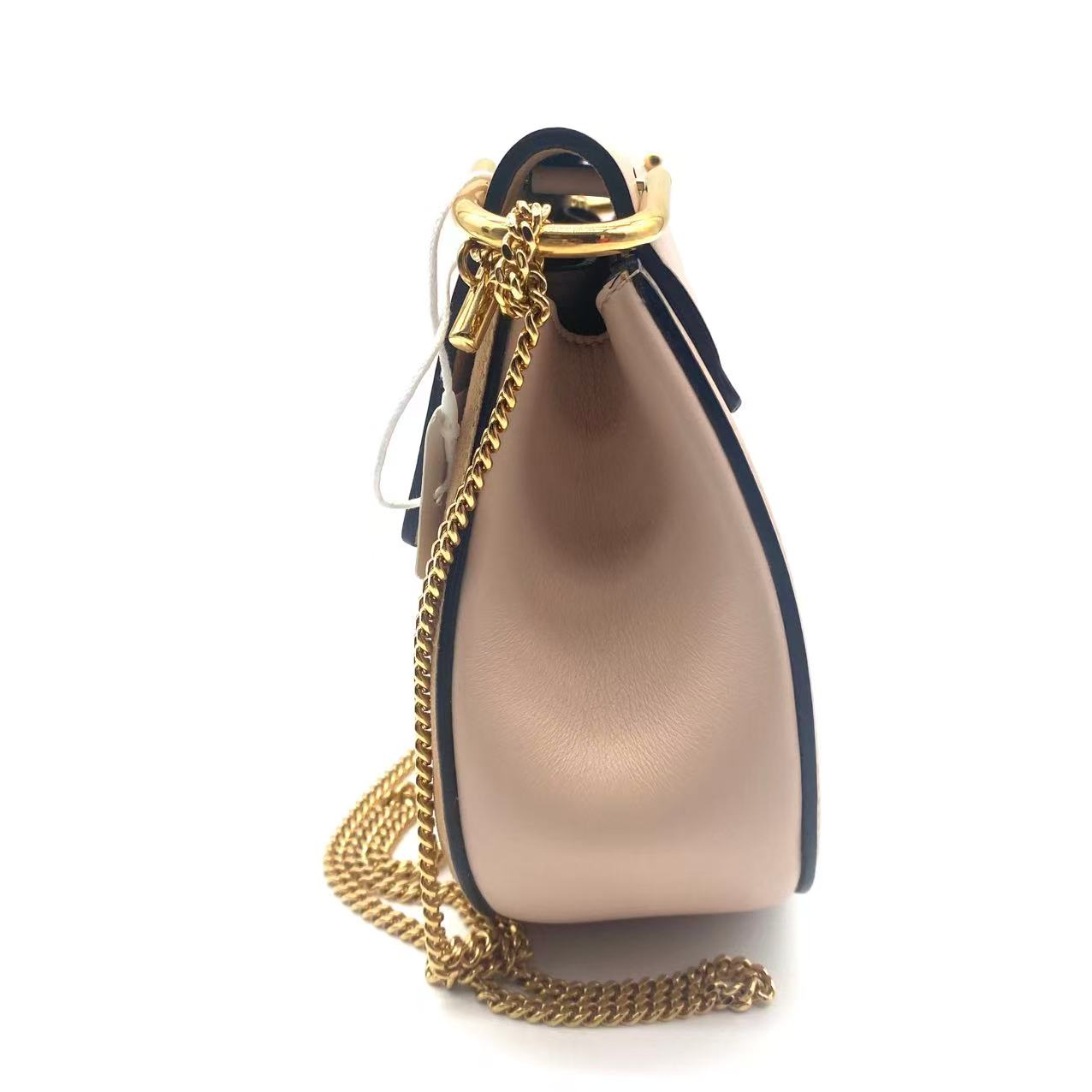 Suede and Leather Medium Drew Bag