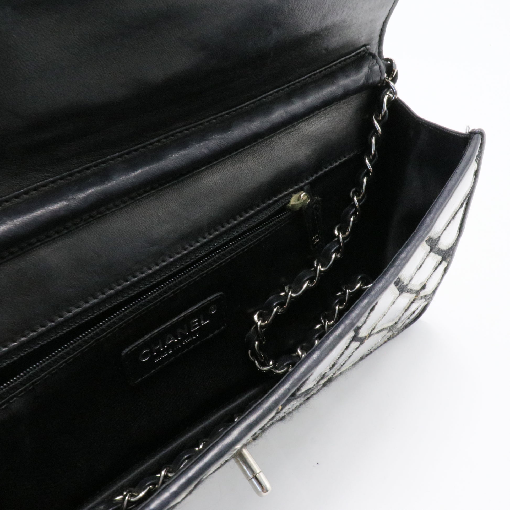 Wool Embellished East/West Flap Shoulder Bag Twins