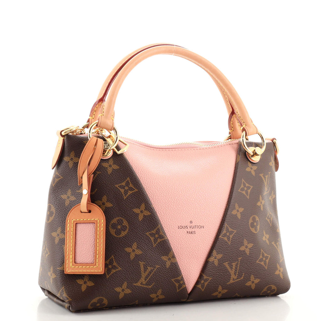 V Tote Monogram Canvas and Leather BB Twins