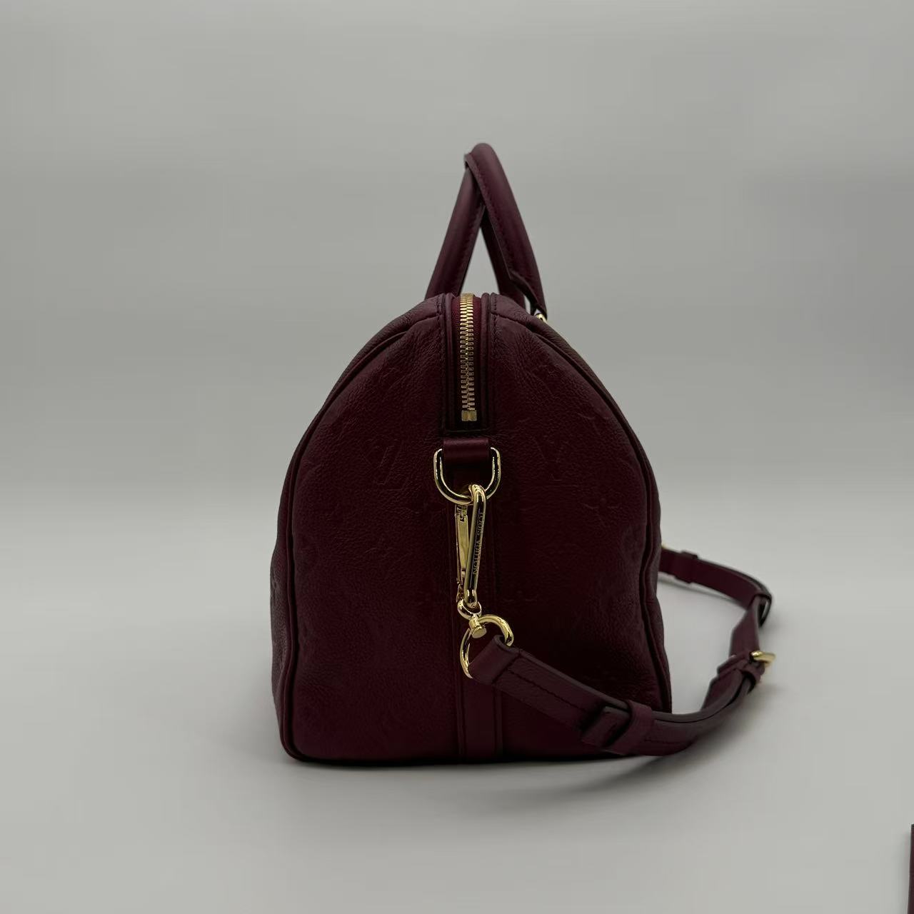 Speedy Bandouliere Bag Monogram Empreinte Leather 30