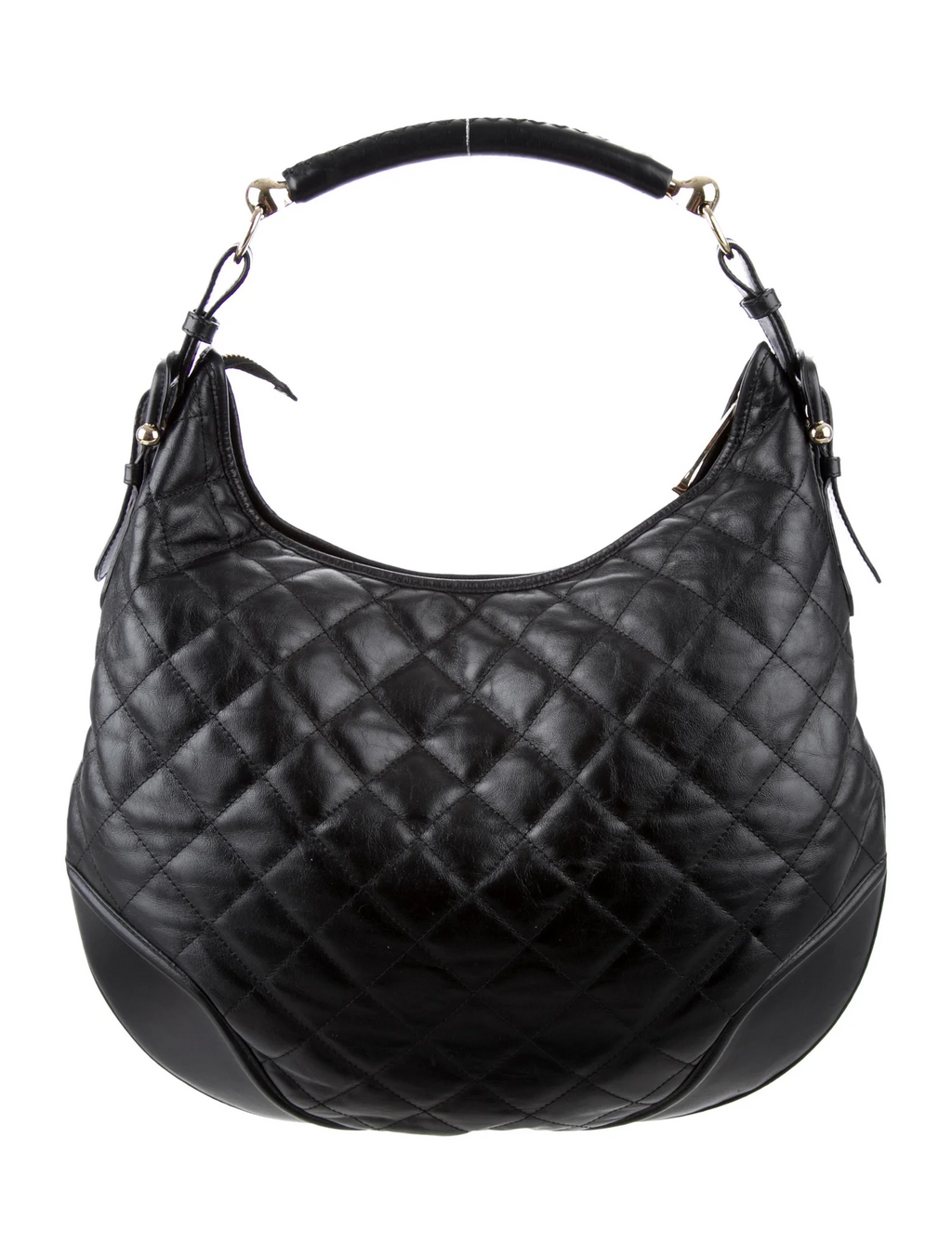 Hoxton Hobo Quilted Leather Large Twins
