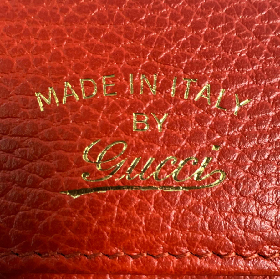 Gucci Swing Leather Continental Wallet W23508