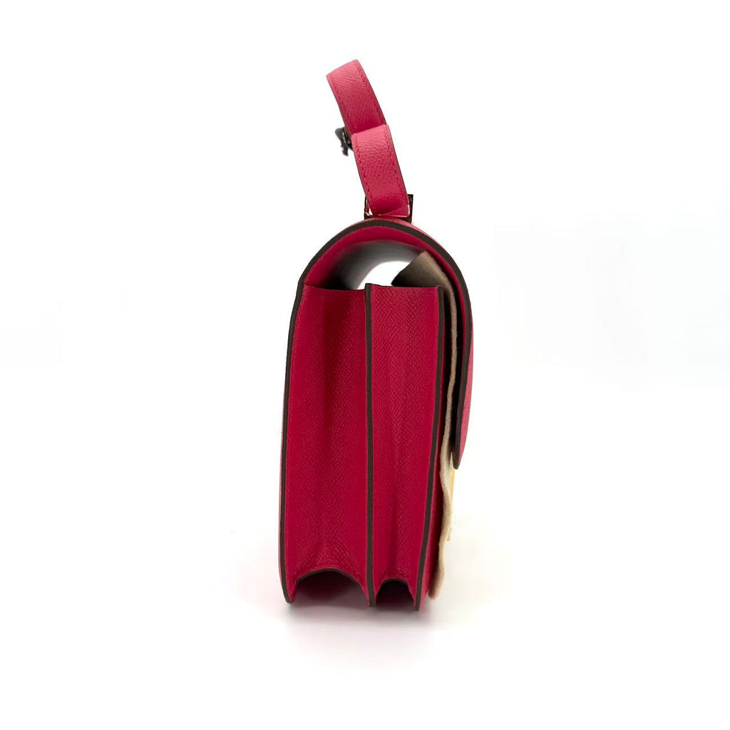 Constance 24 Bag Epsom Rose Extreme with Gold Hardware