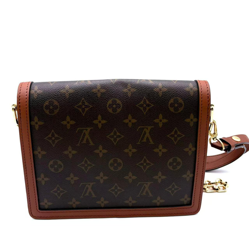 Dauphine Shoulder Bag Reverse Monogram Canvas MM LDM-1683
