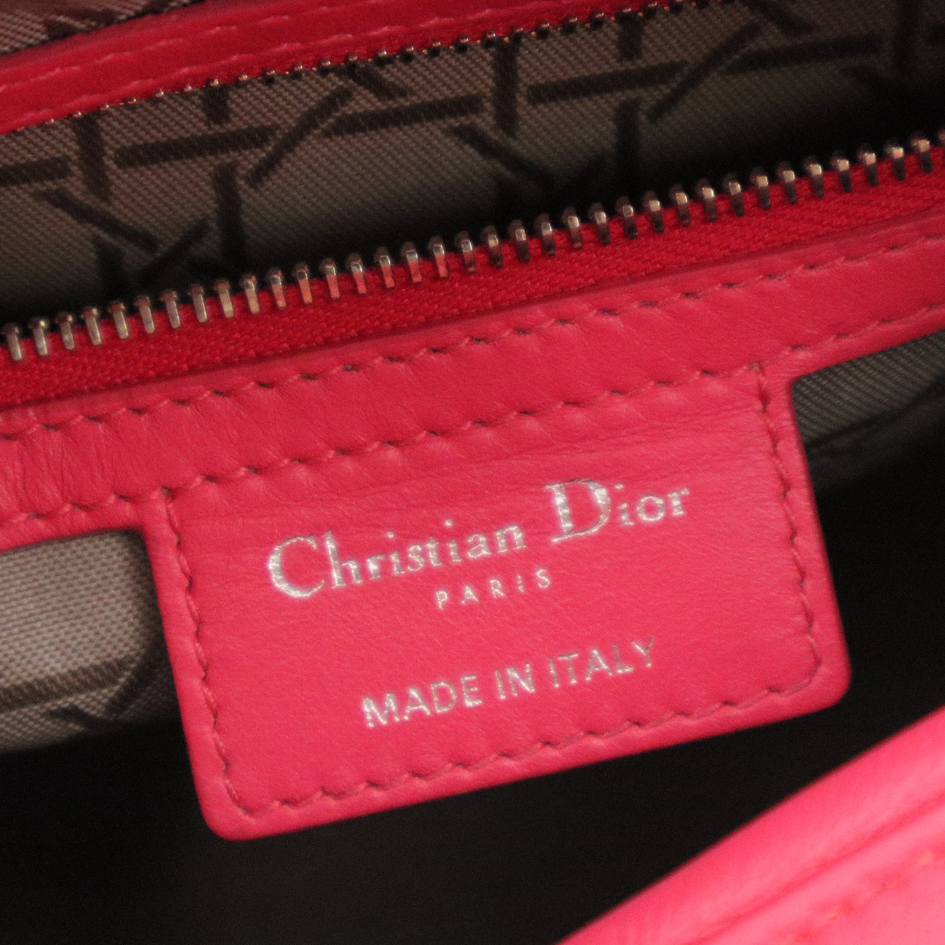 Lady Dior Bag Cannage Quilt Lambskin Medium Twins