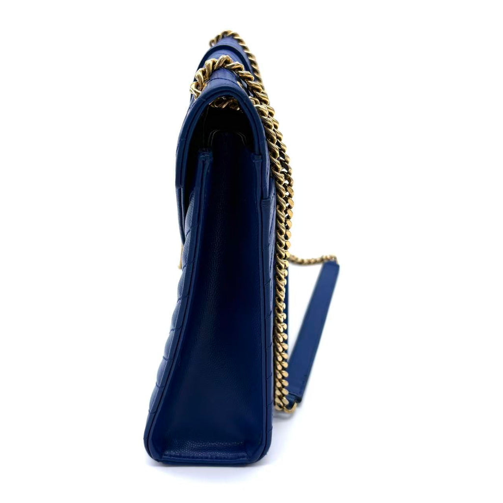 Envelope leather crossbody bag