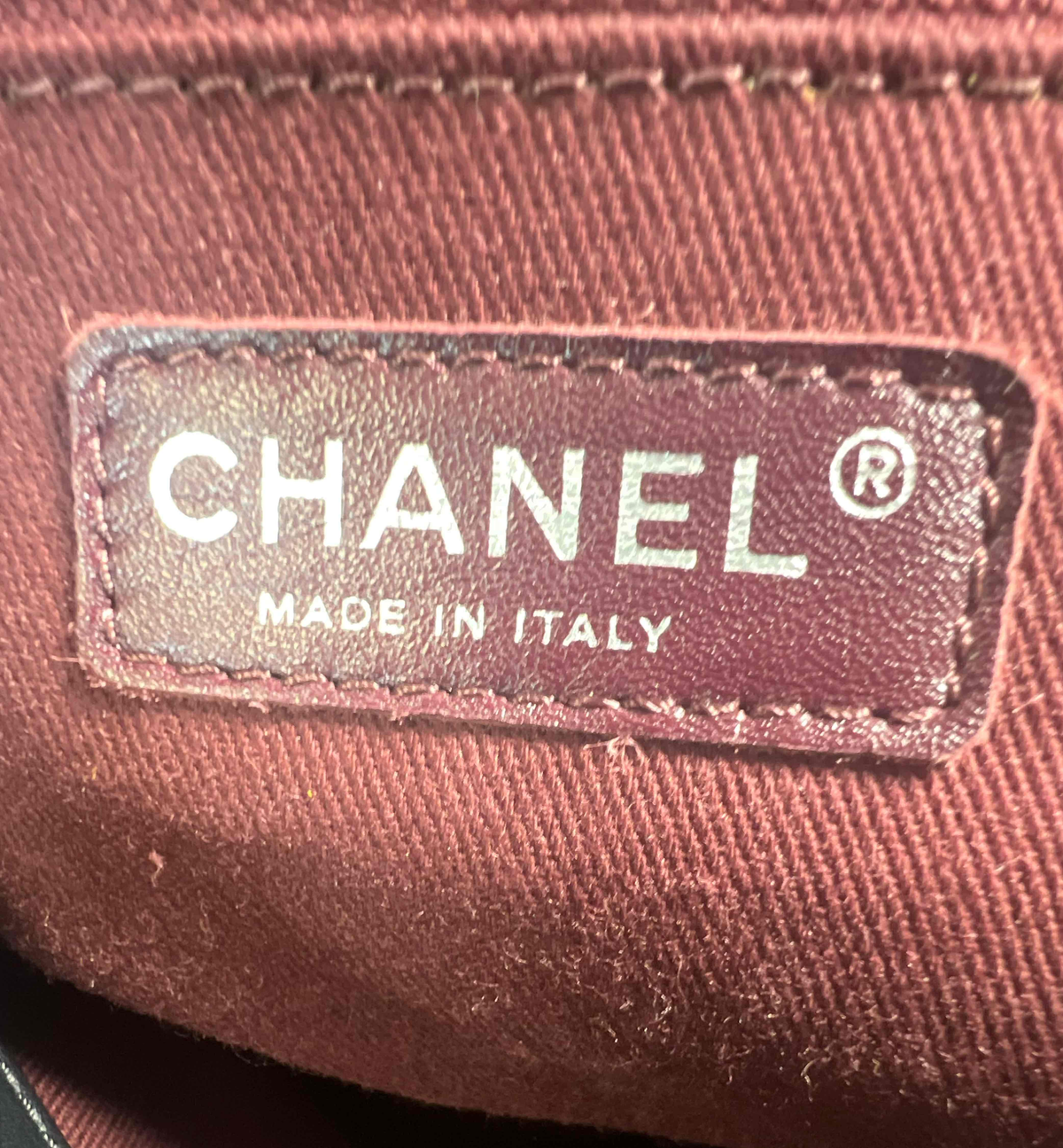 Chanel CC Charm Quilted Lambskin Patent Leather Tote Twins B24241