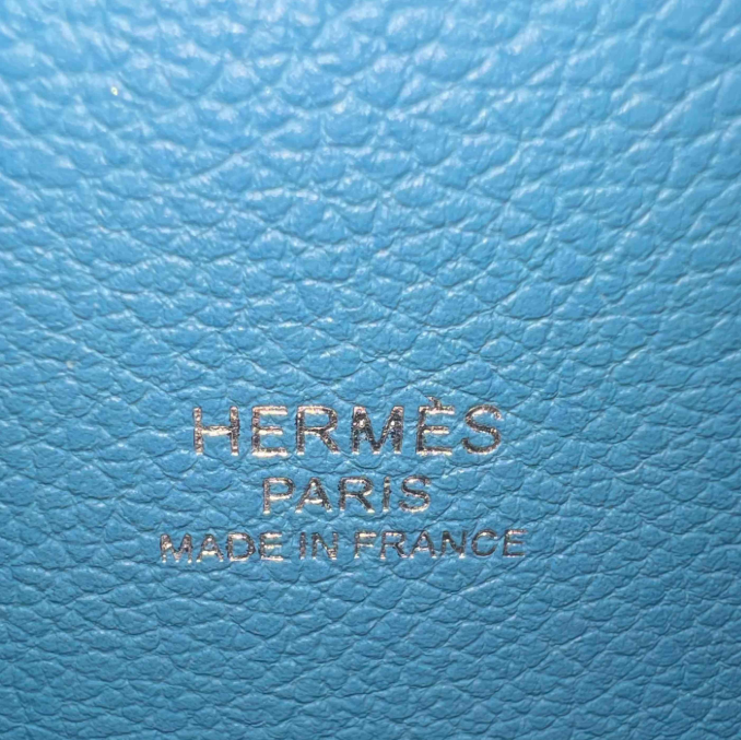 Hermes Evercolor Sac Roulis 23 Bleu Du Nord B24597