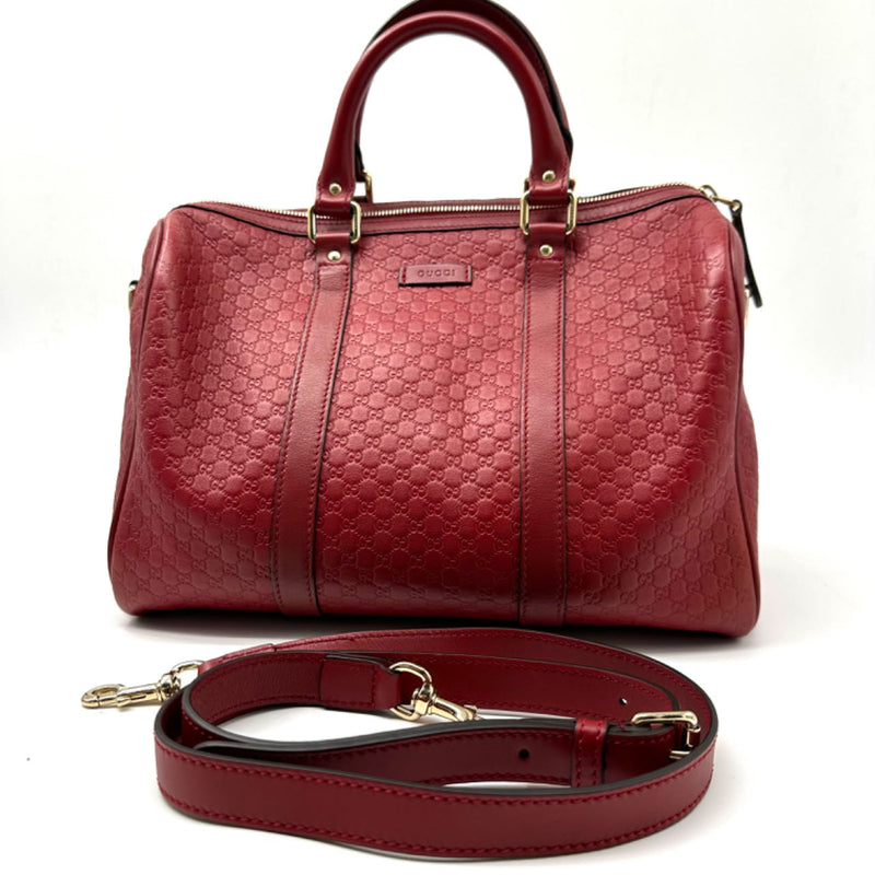 Gucci Joy Boston Bag Microguccissima Leather Medium