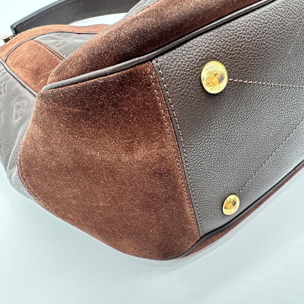 Audacieuse Handbag Monogram Empreinte Leather MM