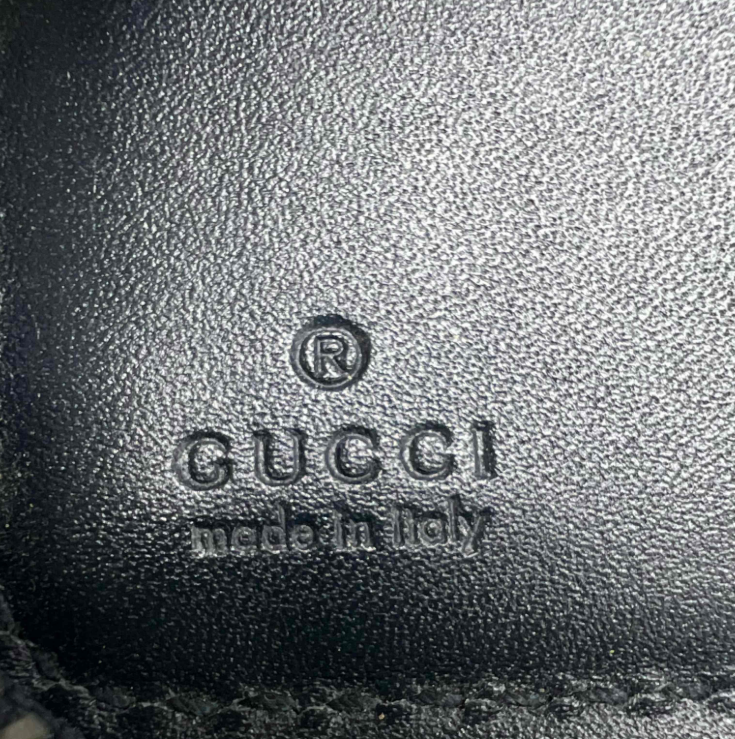 Gucci Sylvie Web Accent Leather Continental Wallet W23495