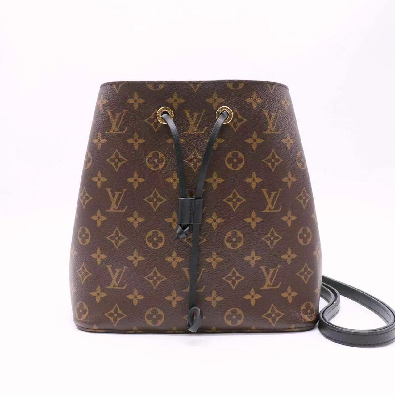 Louis Vuitton Monogram Canvas NeoNoe MM Black Twins LDZ921