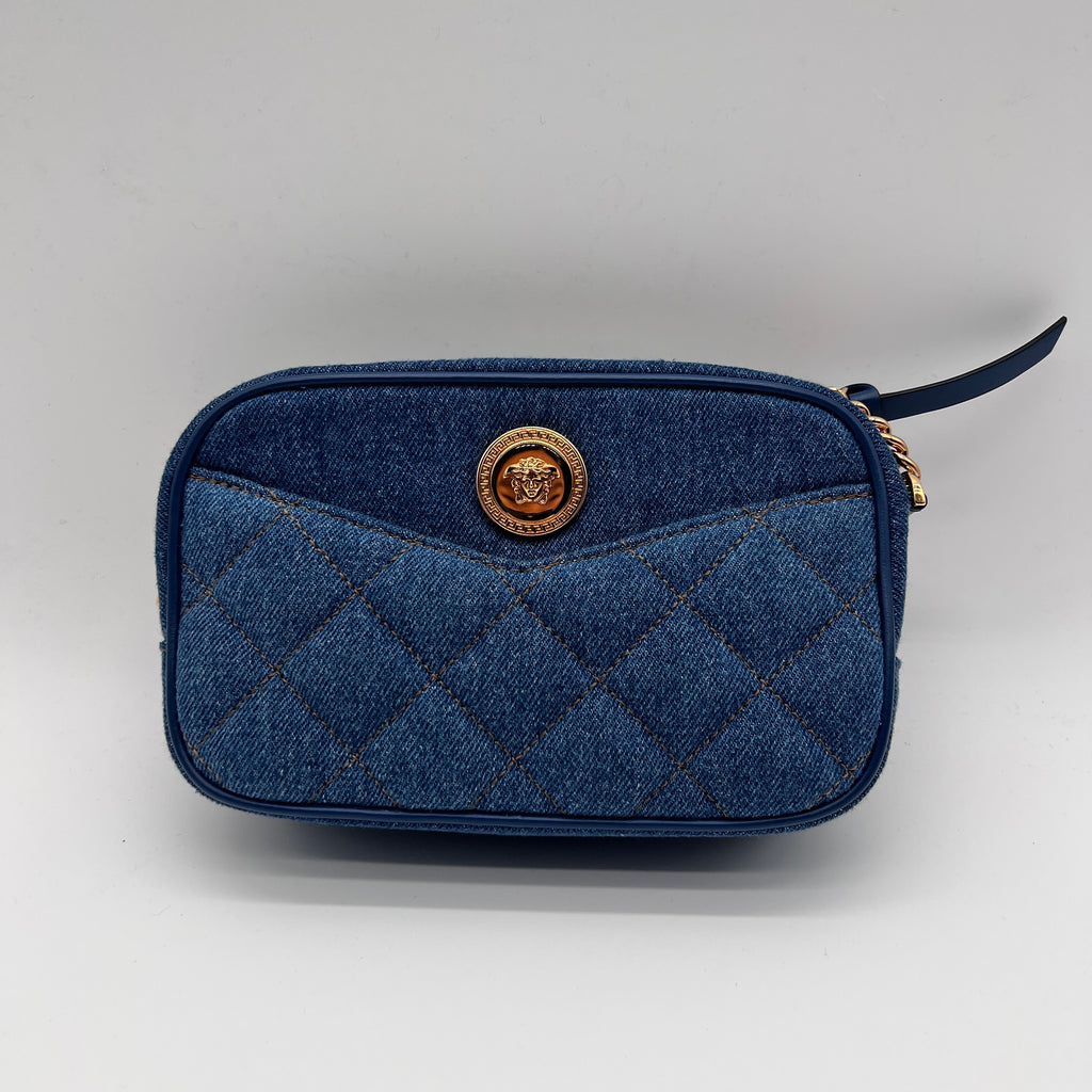 Shoulder Bag Denim Blue