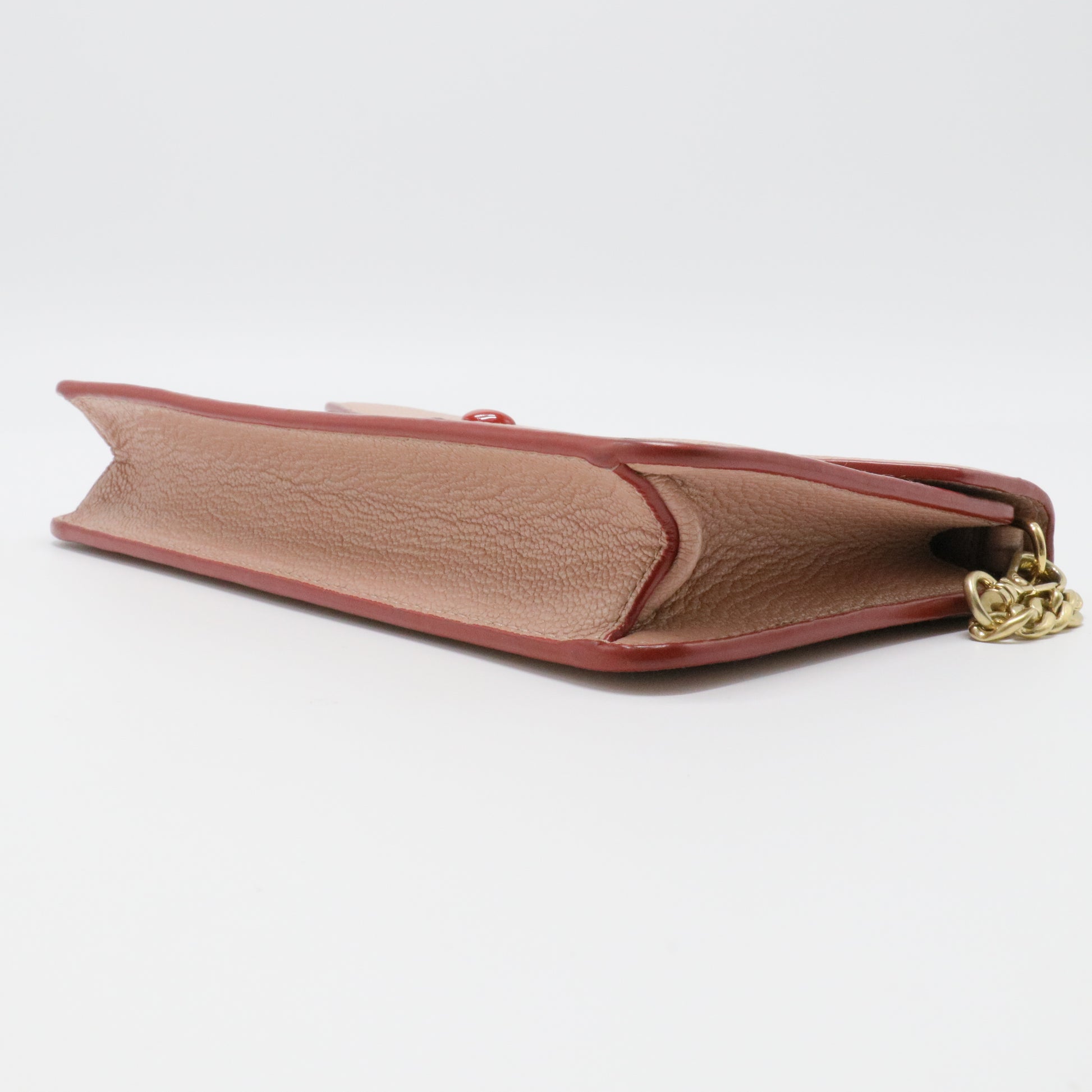 Goatskin Madras Love Envelope Wallet Orchidea twins