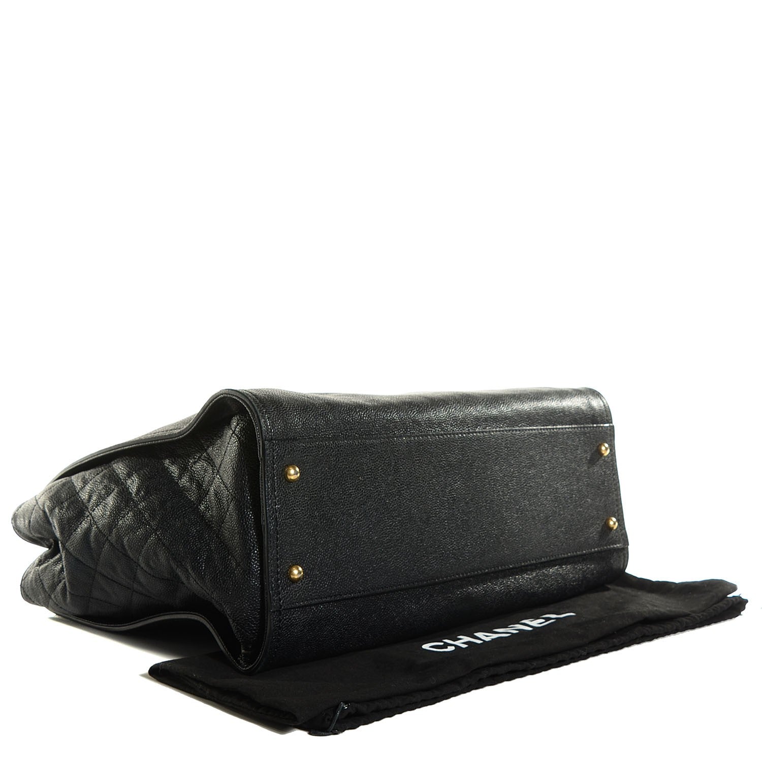 Caviar Large Edy Reissue Tote Black - twins