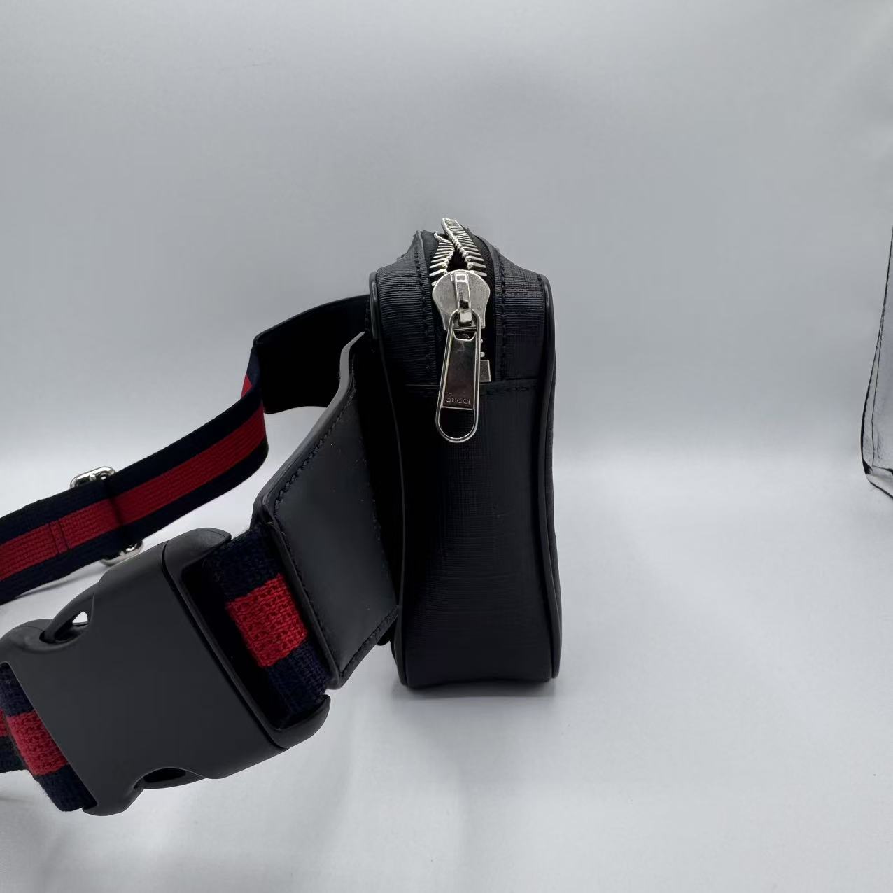 Gucci- Soft GG Supreme Monogram Web Belt Bag