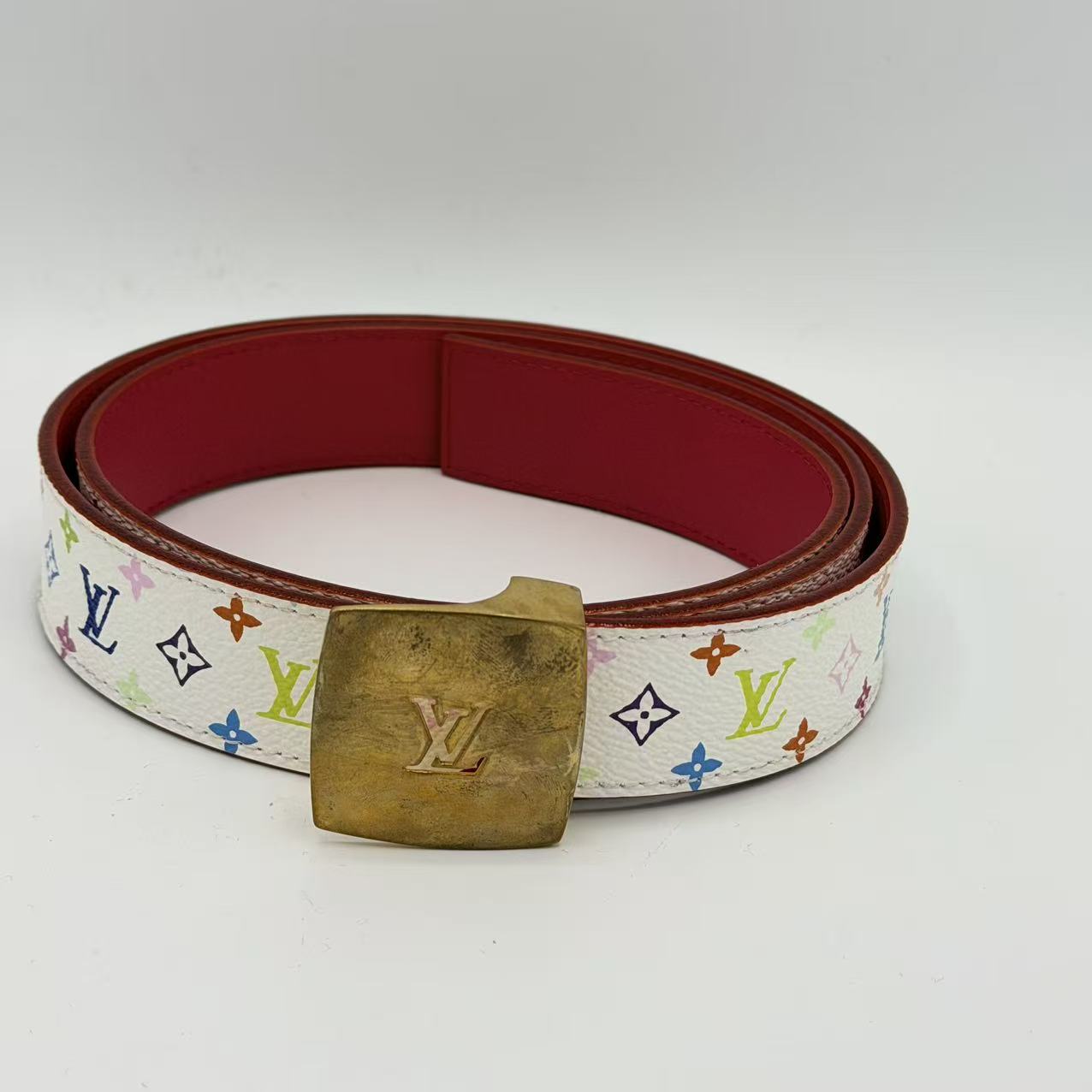 Monogram Multicolore LV Cut Reversible Belt