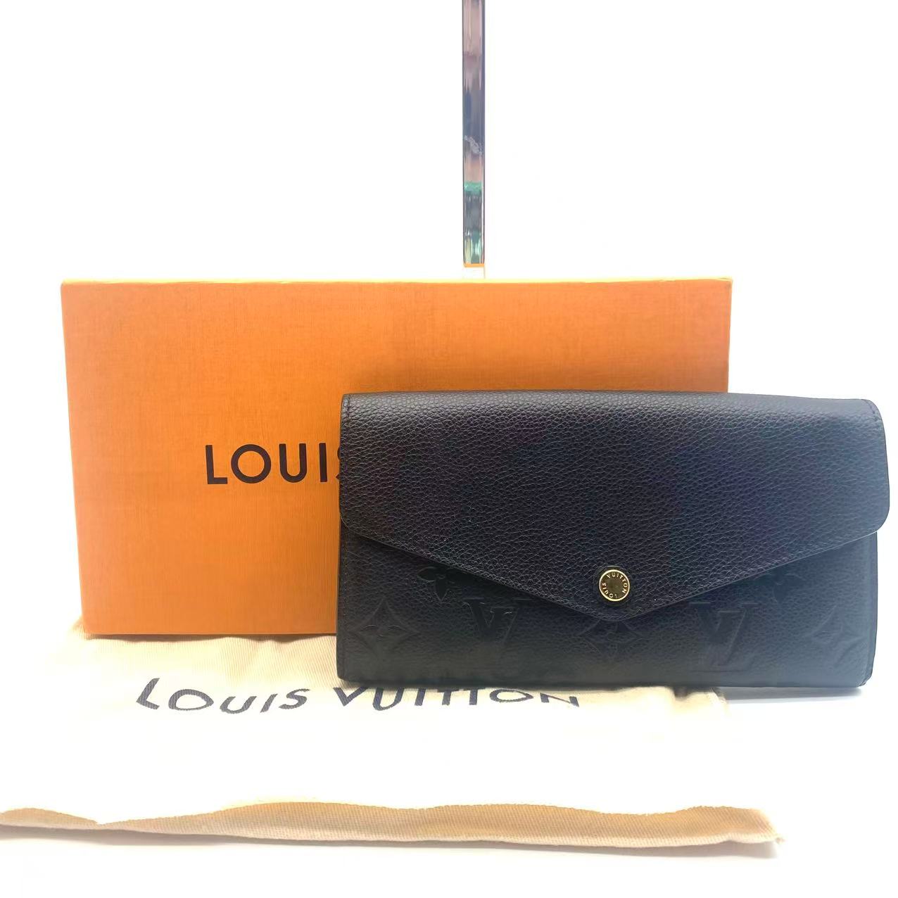 Sarah Wallet NM Monogram Empreinte Leather