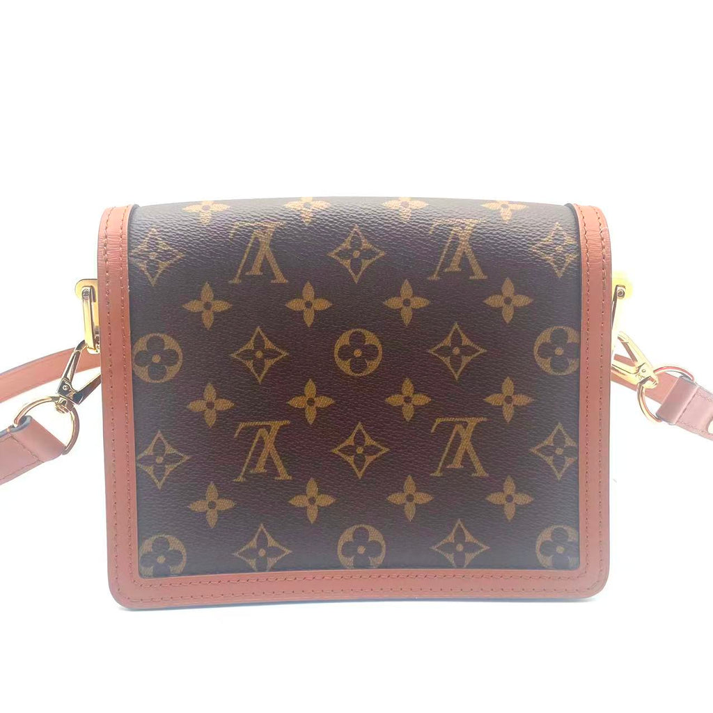 Dauphine Shoulder Bag Reverse Monogram Canvas Mini