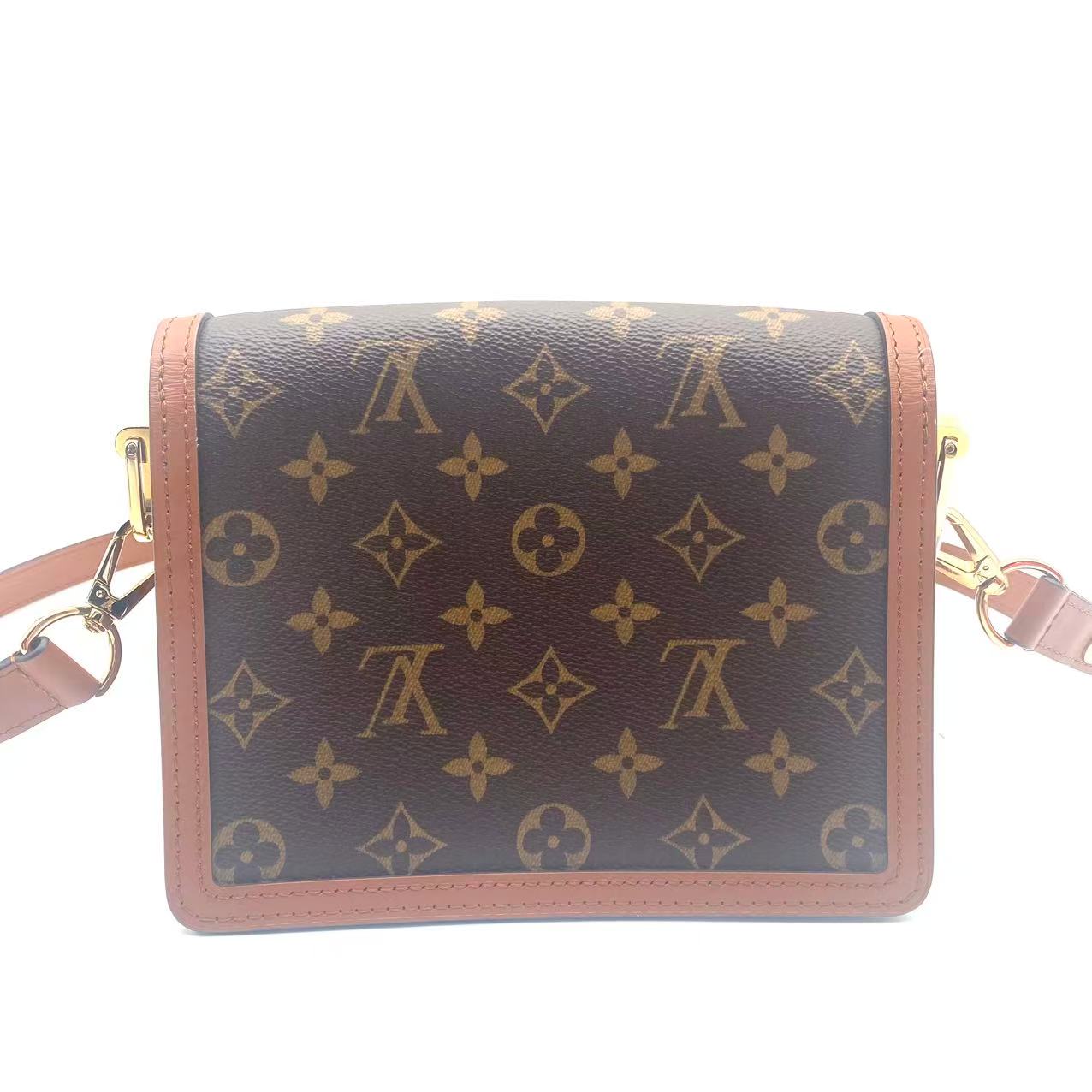 Dauphine Shoulder Bag Reverse Monogram Canvas Mini