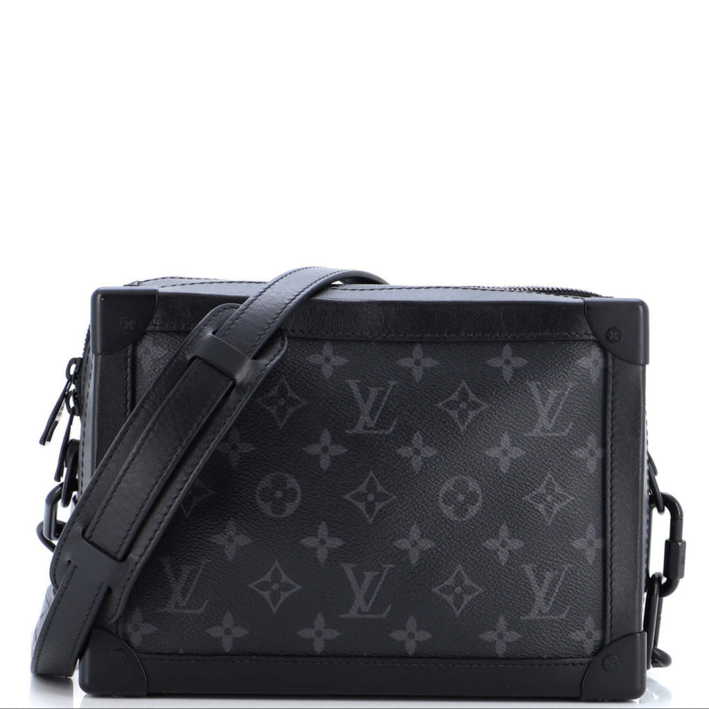Soft Trunk Bag Monogram Eclipse Canvas twins